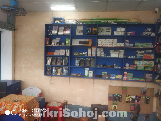 দোকানের মালামাল সহ ডেকোরেশন বিক্রয়